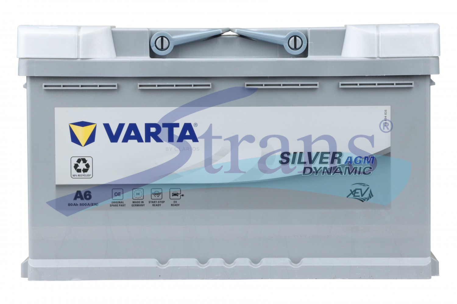 VARTA 135D31L バッテリー 12V 80Ah 800A Акумулятор Varta Agm 12V 80Ah 800А R+ Dynamic 315*175*190Mm